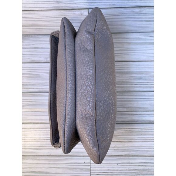 Nine West Coralia Gray Faux Leather Mini Tunnel Crossbody/Clutch - Picture 8 of 15